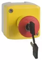 Schneider Electric XALK188F Gehäuse best. m.Pilztaster raudona