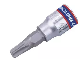 KING TONY NASADKA 1/4" Z KOŃCÓWKĄ TORX T27 x 37mm