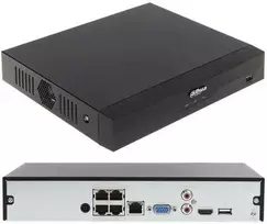 IP REGISTRATORIUS NVR4104HS-P-EI 4 KANALAI, 4 PoE WizSense DAHUA