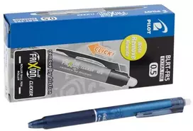 Pilot Pen WPC Pióro Kulkowe Clicker 0.5 tamsiai mėlyna 12 vnt FRIXION Pultas BL-FRP5-BB