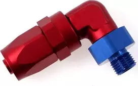 TurboWorks 90 pabaiga AN8 9 / 16 "-18NPT viela