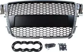 Mtuning_F GRILL AUDI A5 8T RS- STYLE CHROM- Juodas (07-10) PDC