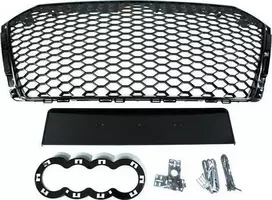 MTuning_F GRILL AUDI A4 B9 RS- STYLE GLOSS Juodas (2016) + PDC