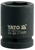 Toya Sa Poland YATO ŠEŠIAKAMPIS SMŪGINIS ANTGALIS 3/4" TRUMPAS 27 mm