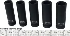 ADLER SMŪGINĖ GALVUTĖ 6K 1/2″ 15mm ILGA