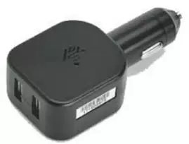 „Zebra“ CIGARETĖS PRIŽIBIBLIKIMO ADAPTERIS, 5V, 2,5A, DU A TIPŲ USB PRIJUNGTAI.