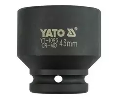 Yato Toya Sa Poland Galvutė smūginė šešiakampė | 20 mm (3/4") | 43 mm (YT-1093)