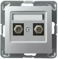 Ospel F tipo dvigubas sidabras (GPA-2YF / m / 18)