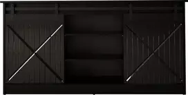 Cama Meble Komoda - Granero 160x80x35 Juodas Blizgesys
