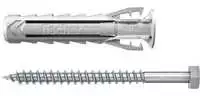 FISCHER kaiščiai su varžtais SX Plus S, 10x50 mm, 5 vnt.