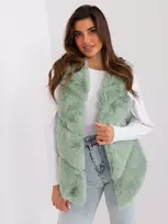 Wool Fashion Italia Liemenė-AT-KZ-2349.00P-pistacija
