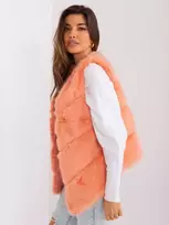 Wool Fashion Italia Liemenė-AT-KZ-2349.00P-persikas