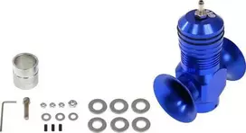 TurboWorks_F BLOW OFF turbo Darbai RF Dual Mėlyna