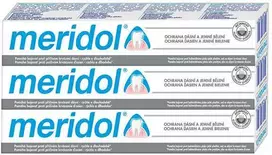 "Meridol" dantų pasta su balinamuoju poveikiu (Gentle Baltas ) tripack 3 x 75 ml