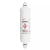 Vandens filtras šaldytuvui, jungtis 6.35mm (1/4"), LG ADQ73693903