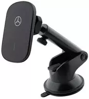 Mercedes MEWCCGSLK 15W indukcinis laikiklis oro grotelėms/stiklui juodos spalvos Sidabrinis Stars MagSafe