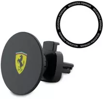 Ferrari magnetinis laikiklis FECHMMAK oro grotelėms juodos spalvos 2023 Collection MagSafe