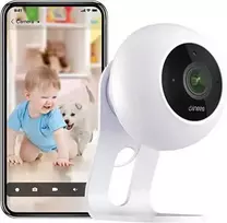 Ecost prekė po grąžinimo Vaizdo įrašų kūdikių monitorius su fotoaparatu ir garsu, Winees 1080p (Atnaujinta)
