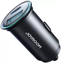 Automobilinis įkroviklis Joyroom JR-CCN04 USB-C/USB-A 60W juodas