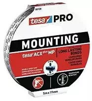 Solar Plus „Tesa Mounting PRO ACX+“ 66728-00001-00 tvirtinimo juosta „Judas“ (ilgis x plotis) 5 m x 19 mm, 1 Sent Luisas (66728-00001-00)