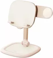 Planšetinio kompiuterio / telefono stovas Baseus Seashell Series Rožinė