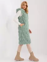 Wool Fashion Italia Liemenė-AT-KZ-2368-1.07-pistacija