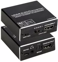 Spacetronik HDMI-HDMI + garso ištraukiklis SPDIF ARC SPH-AE06