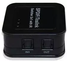 Spacetronik 3x1 SPDIF/Toslink jungiklis SPA-SF301T