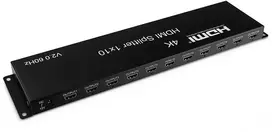 Spacetronik 1x10 SPH-RS110_V20 4K 60 Hz HDR HDMI skirstytuvas