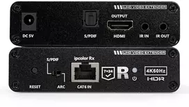 Spacetronik 1/2 HDMI skirstytuvas per LAN PoE SPH-RIP202 24/7