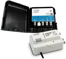 Stiprintuvas ALCAD AM-696 + maitinimo šaltinis 12V AL-245