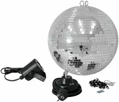 Veidrodinio disko rutulio komplektas Eurolite 30 cm 3W 50101861