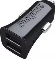 Įkroviklis Energizer Energizer Klasikinis - Automobilių kroviklis 2x USB-A 2.4A 12W (Juoda)