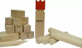 Bex Sport Lauko žaidimas Bex Kubb Original, raudonas karalius