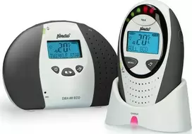 „Alecto DBX-88 LIMITED“ – skaitmeninis kūdikių monitorius su ekranu, balta/antracito spalvos