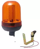 Švyturėlis 12/24V 80 LED aukštas su laikikliu LAIK7045