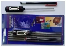 Termometras skaitmeninis (-50 iki 300 °C)(tinka maisto gamyboje-kepant mėsą ,vyno ir kt.temp.)