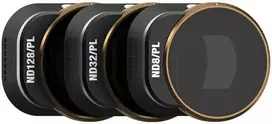 Filtrai PolarPro ND8/PL, ND32/PL, ND128/PL, skirti DJI Mini 4 Pro