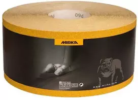 Šlifavimo popieriaus rulonas Mirka GOLD; 115x50000 mm; P80; 1 vnt.