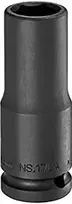 Smūginė sukimo galvutė Facom NS.24LA; 1/2''; 24 mm; 85 mm