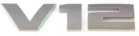BMW G11 G12 V12 emblema su užrašu Decal Badge Genuine 51148072626