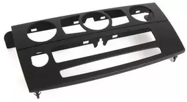 BMW 5 SERIES E60 E61 LCI klimato kontrolės dangtelis juodas 51456976362 originalus