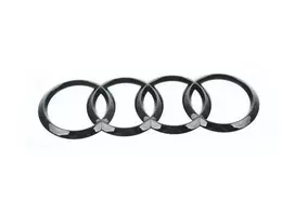 VAG "Audi" priekinis blizgus juodas keturių žiedų variklio dangčio ženklas - R8