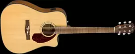Elektroakustinė gitara Fender CD-140SCE naturali, su dėklu