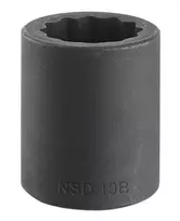 Smūginė sukimo galvutė Facom NSD.24B; 1/2''; 24x42 mm