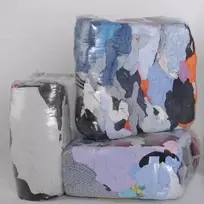 Moje Auto Šluostės pramoninės skudurai valymui 10kg spalvoti