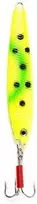Pilkeris Fladen Norden 40 g, 90 mm Limegreen/Juodas