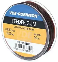 Feeder guma VDE-Robinson, 1,00 mm, 7kg, 10 m, bespalvė
