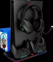 CANYON šaldymo stovas CS-5 RGB PS5 Charge Juodas