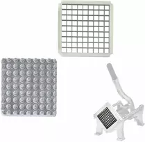 Royal Catering Tinklelis su presu rankinei gruzdintų bulvyčių pjaustyklei 10x10 mm